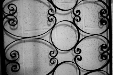 Motif ferronnerie classique.