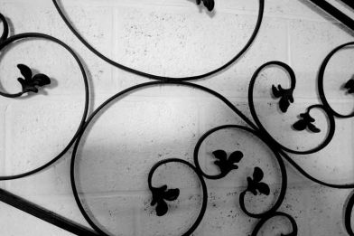 Motif ferronnerie classique.