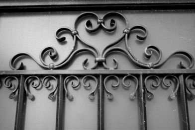 Motif ferronnerie classique.