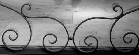 Motif ferronnerie classique.